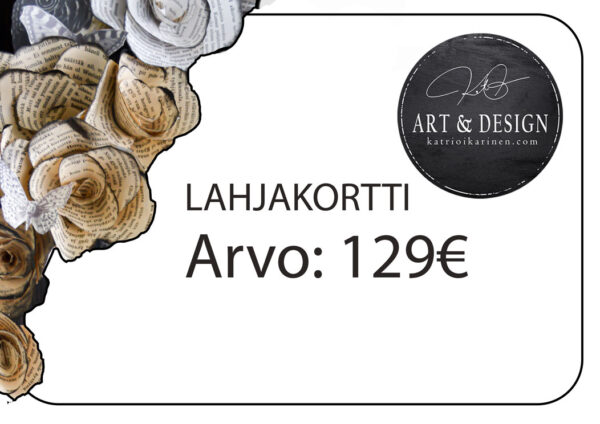 Lahjakortti (Arvo 129€)