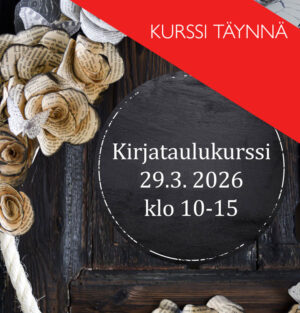 Kirjataulukurssi Su 29.3. 2026
